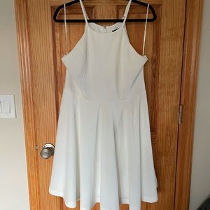 Lulus white dress, size XL